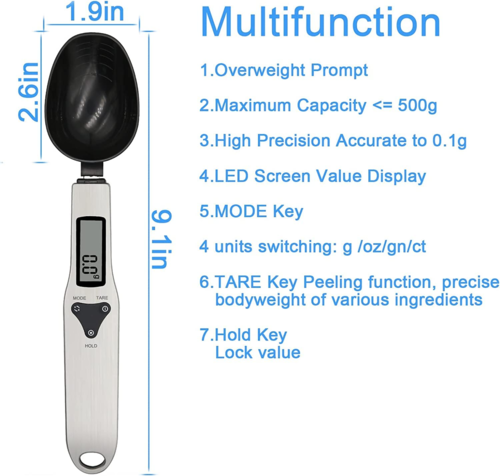 Digital Measuring Spoon Scale — Precision in Every Scoop